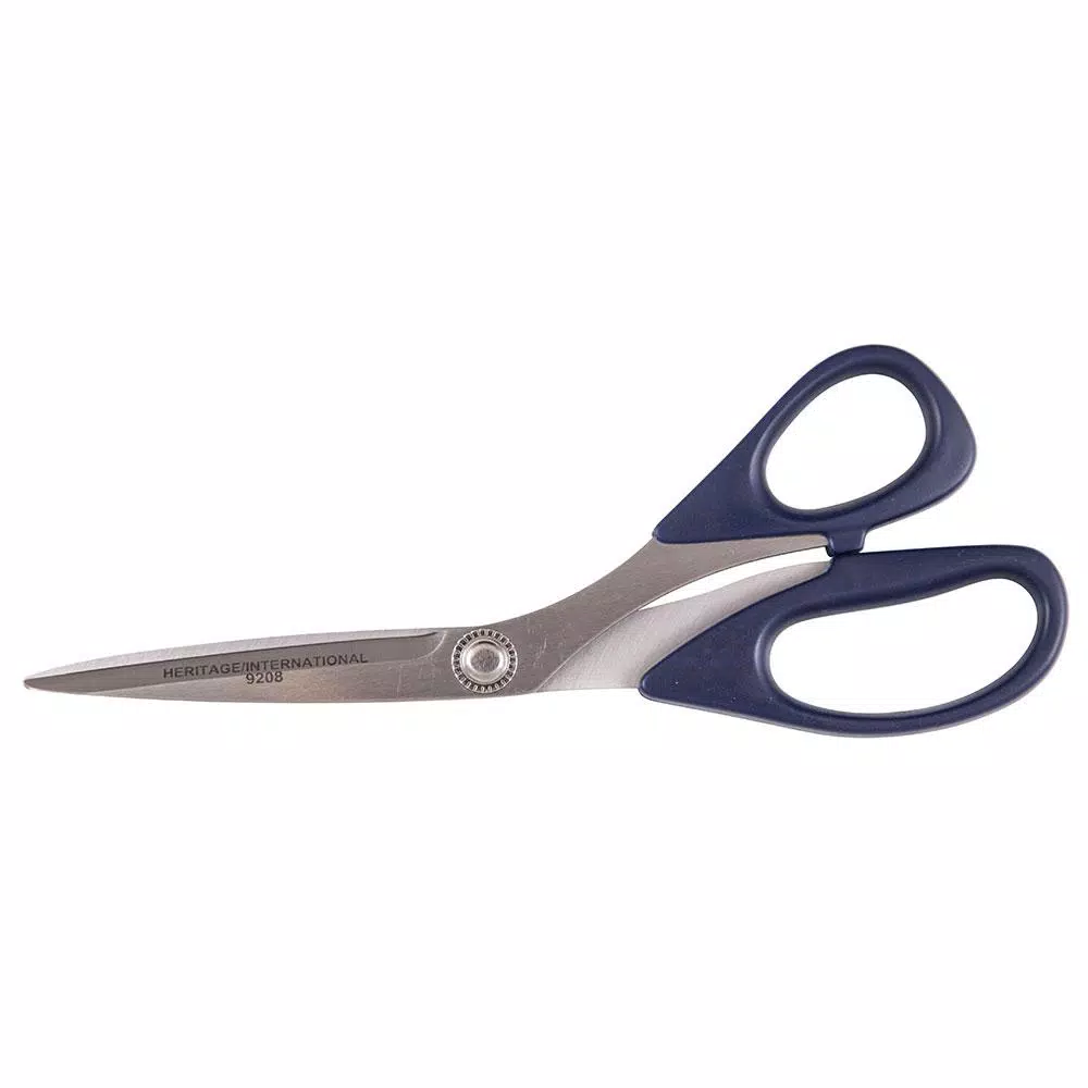Klein Tools 8.25 in. Bent Trimmer Precision Stainless Steel Scissors