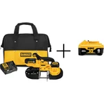 DEWALT 20V MAX Cordless Band Saw Kit with (1) 5.0Ah and (1) 6.0Ah Battery thumbnail 1