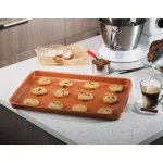 Gotham Steel 17.6 x 11.8 in. Ti-Ceramic Non-Stick Baking Sheet, Copper Aluminum Cookie Sheet thumbnail 3