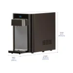 Brio Tri-Temp 2-Stage Countertop Bottleless Water Cooler with UV Self-Cleaning, Black thumbnail 3