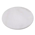 Creative Home Natural Marble Round Trivet and Cheese Serving Board, 8 in., Off-White thumbnail 1