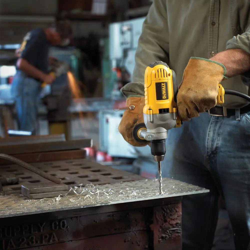 DEWALT DWD215G 1/2 in. 10 Amp Variable Speed Corded Drill with Keyless Chuck
