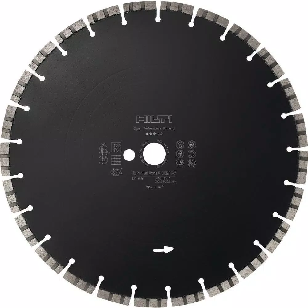 Hilti DSH 700X 14 in. Handheld Gas Saw with 6 Diamond Blades
