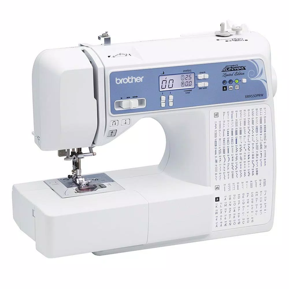Brother Project Runway XR9550PRW Limited Edition Computerized Sewing Machine with 110 Stitches