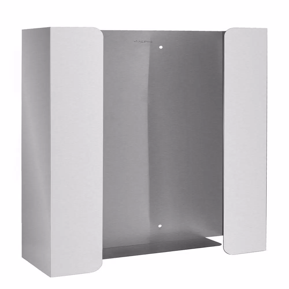 Alpine Industries Double Capacity Stainless Steel Glove Box Dispenser