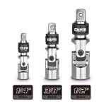 Capri Tools Quick Release Universal Joint Set, 3-Piece Chrome Vanadium Steel thumbnail 3