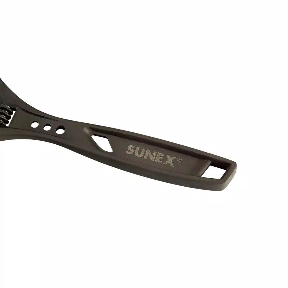 SUNEX TOOLS Sunex 8 in. Tactical Series Adjustable Wrench with Ratcheting Mechanism