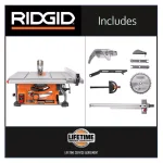 RIDGID 15 Amp 10 in. Table Saw with SoftStart Technology thumbnail 2