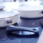 Berndes Vario Click Pearl 1.25 Qt. Cast Aluminum Ceramic Nonstick Sauce Pot with Glass Lid, White thumbnail 2