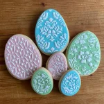 Designer Stencils Ornamental Egg Cookie Stencil Bundle - 4 Decorative Patterns thumbnail 4