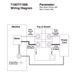 POWERTEC 110/220-Volt Dual Voltage Paddle Switch for Power Tools thumbnail 2
