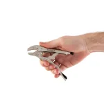 SUNEX TOOLS Sunex 4-Piece Locking Pliers Set - Curved, Long Nose, and Straight Jaw thumbnail 2