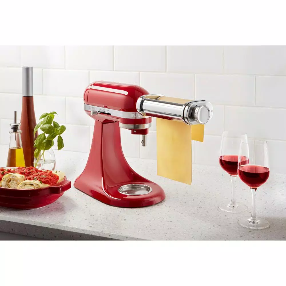 KitchenAid Silver Pasta Roller Attachment for Stand Mixers