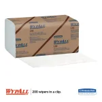WypAll L10 Sani-Prep Dairy Towels, 1-Ply, 10.5 x 9.37 in, 2400 Sheets (12 Packs of 200) thumbnail 3