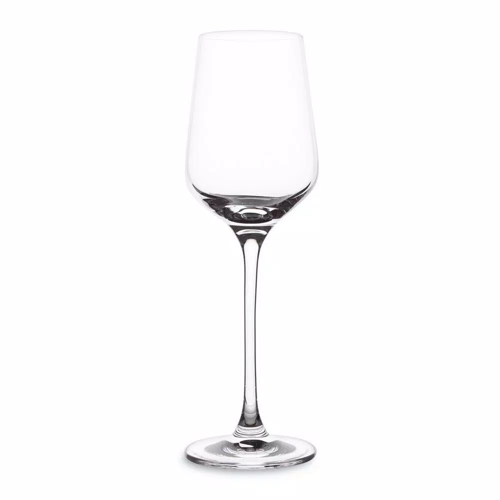 BergHOFF Chateau 6-Piece White Wine Glass Set, 8.5 oz Clear Glass