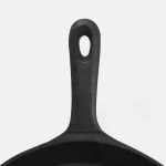ExcelSteel 7 in. Cast Iron Skillet, Black Heavy Duty Non-Stick Pan thumbnail 3