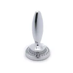Unbranded 3.5 in. Chrome Plated Meat Tenderizer with Reversible Base thumbnail 1