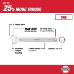 Milwaukee 24-Piece Torque Lock Locking Pliers and Wrench Set with Metric and SAE Combination Wrenches thumbnail 8