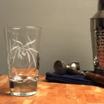 Rolf Glass Olive Branch Clear 15.5 oz. Highball Glass Set of 4 - Diamond-Wheel Engraved thumbnail 3