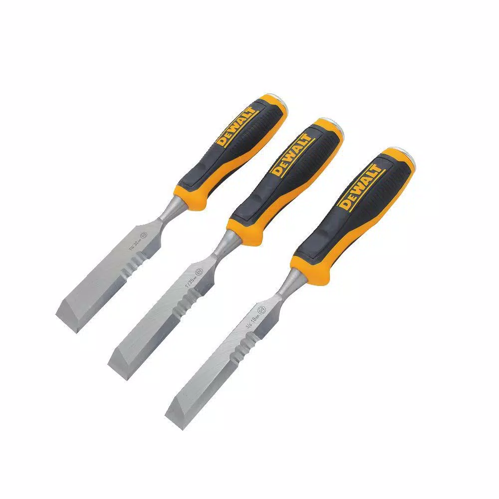 DEWALT 3-Piece Side Strike Chisel Set, High-Carbon Steel