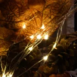 LUMABASE 100-LED Warm White Battery Operated Multi-Strand Fairy String Lights, Set of 2 thumbnail 5