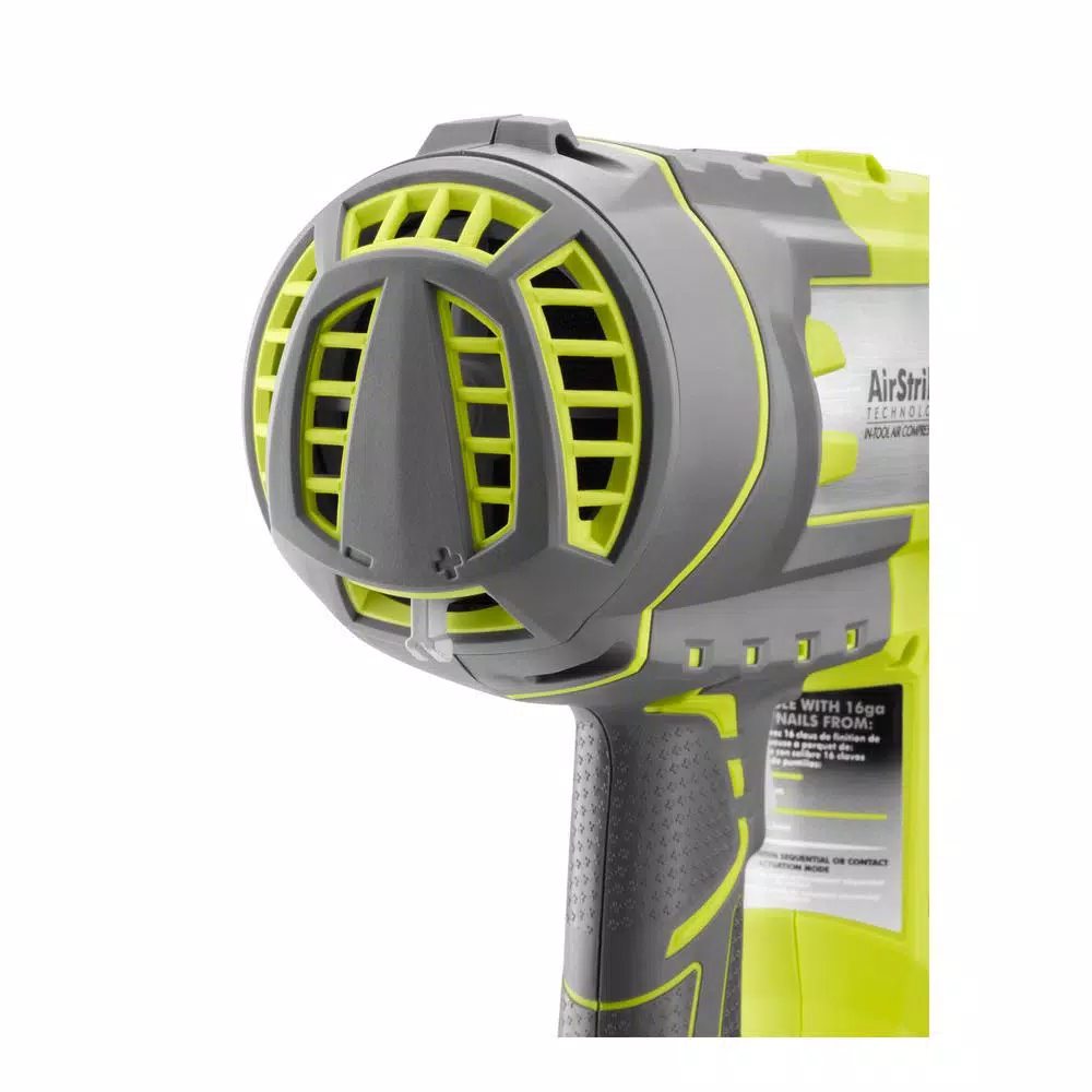 RYOBI 18V ONE+ AirStrike 16-Gauge Cordless Straight Finish Nailer (Tool Only)