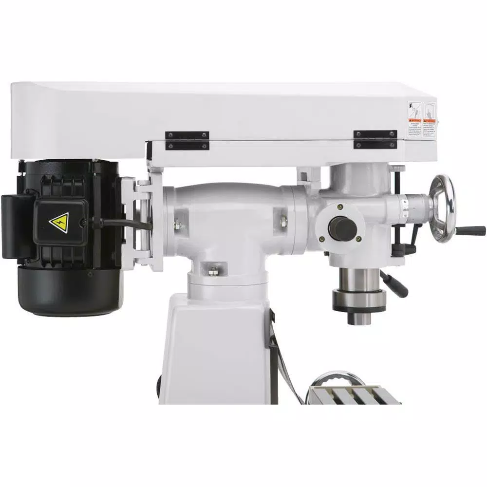 Grizzly Industrial 6 in. x 26 in. Vertical Milling Machine with Power Feed