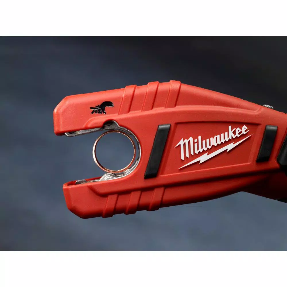 Milwaukee M12 12V Lithium-Ion Cordless 1/4 in. Hex Impact and Copper Tubing Cutter Combo Kit