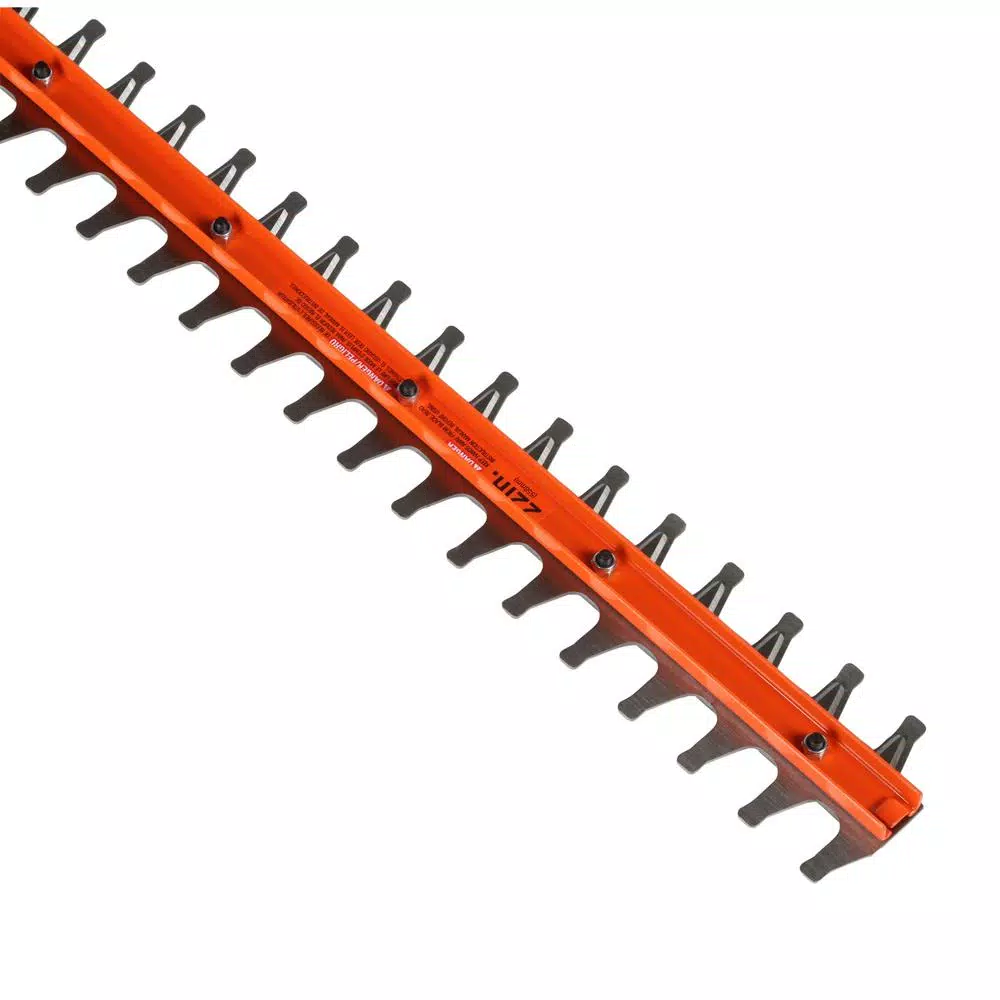 Black+Decker 22 in. 20V Max Cordless Hedge Trimmer Kit with (2) 1.5Ah Batteries, Charger, and Bonus Blower
