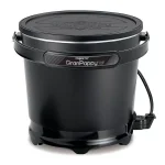 Presto GranPappy Deep Fryer, 1.5 Quart Electric Countertop Fryer with Non-Stick Surface, Black thumbnail 1