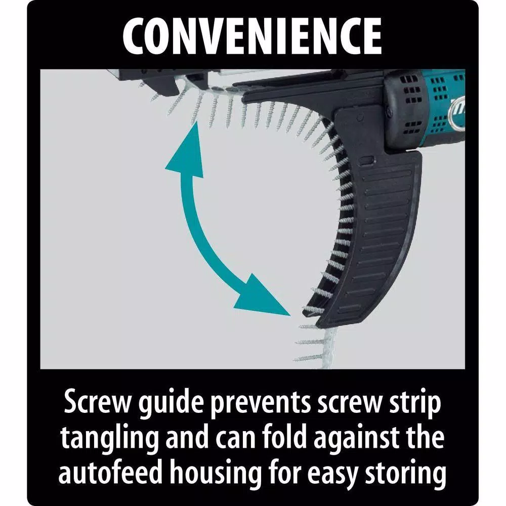 Makita 18V LXT Cordless Autofeed Screwdriver, Tool-Only (XRF02Z)