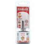 Diablo 1/4 in. x 1 in. Solid Carbide Straight Router Bit thumbnail 2
