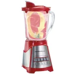 Hamilton Beach Ensemble 40 oz. 12-Speed Blender, 700W Peak Power, Red thumbnail 3