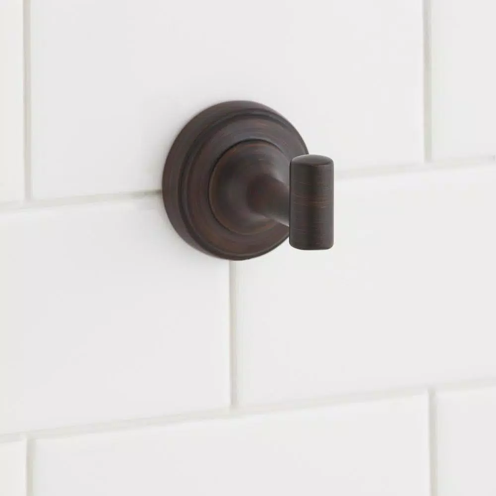 Glacier Bay Keegan Collection Single Robe Hook in Oil Rubbed Bronze