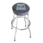 Plasticolor Built Ford Tough Officially Licensed Garage Shop Stool with Chrome Steel Frame thumbnail 1