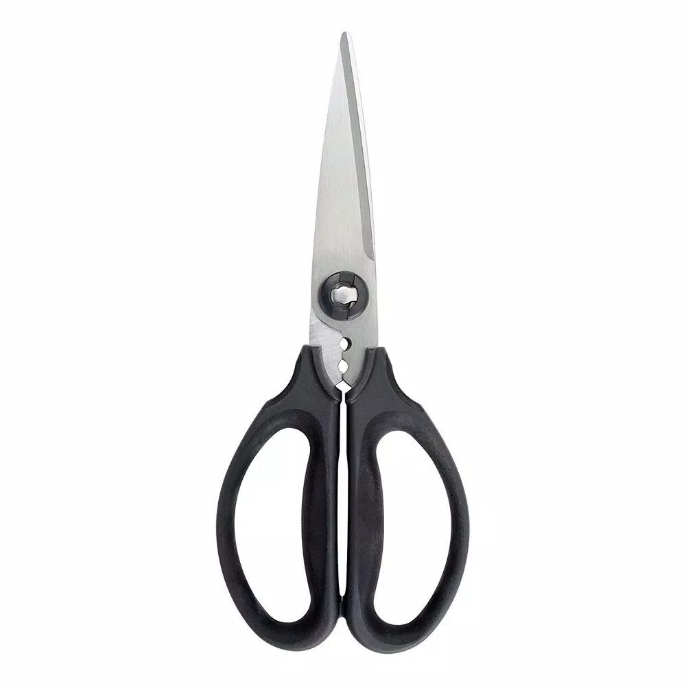 OXO Good Grips Stainless Steel Kitchen and Herb Scissors with Herb Stripper