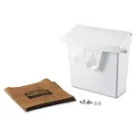 Rubbermaid Commercial Products Rubbermaid White Sanitary Napkin Receptacle with Rigid Liner thumbnail 2