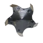 Drill America KFDRBSS 3/8 in. High Speed Steel Black and Gold Bridge Reamer Bit thumbnail 3