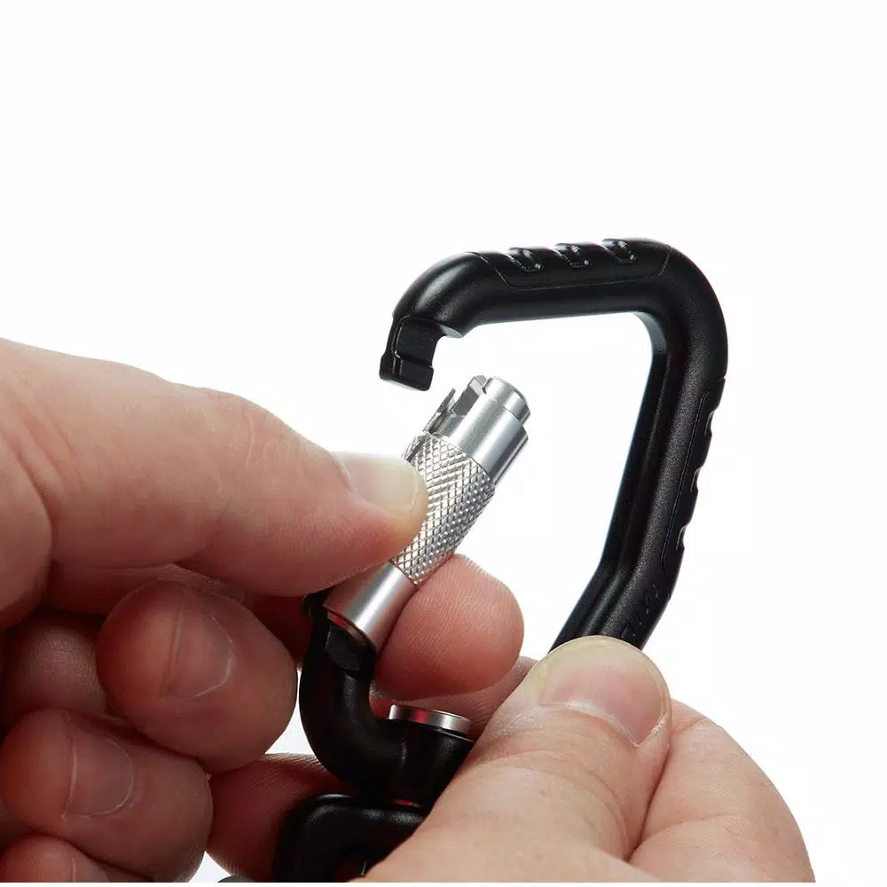 Milwaukee 10 lb. Quick-Connect Locking Tool Lanyard, Red