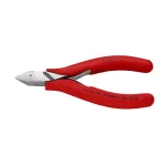 KNIPEX 4-1/2 in. Electronics Diagonal Cutters with Pointed Head and Flush Cut thumbnail 1