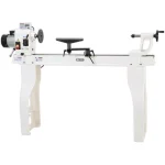 Shop Fox 16 in. x 46 in. 2 HP Wood Lathe with Stand and Digital Tachometer, 110-Volt thumbnail 1