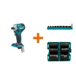 Makita 18V LXT Brushless 4-Speed Impact Driver Bundle with ImpactXPS 10-Pc Socket and 45-Pc Bit Set thumbnail 1