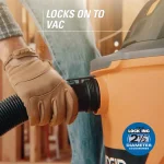 RIDGID 2-1/2 in. x 20 ft. Dual-Flex Tug-A-Long Locking Vacuum Hose for Wet/Dry Shop Vacuums thumbnail 7