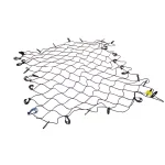 Erickson 72 in. x 96 in. Pickup Truck Cargo Net with 32 Hooks and Storage Bag thumbnail 1