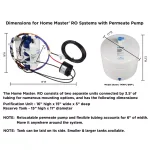 Home Master Artesian Full Contact Reverse Osmosis Water Filter System with Permeate Pump thumbnail 2