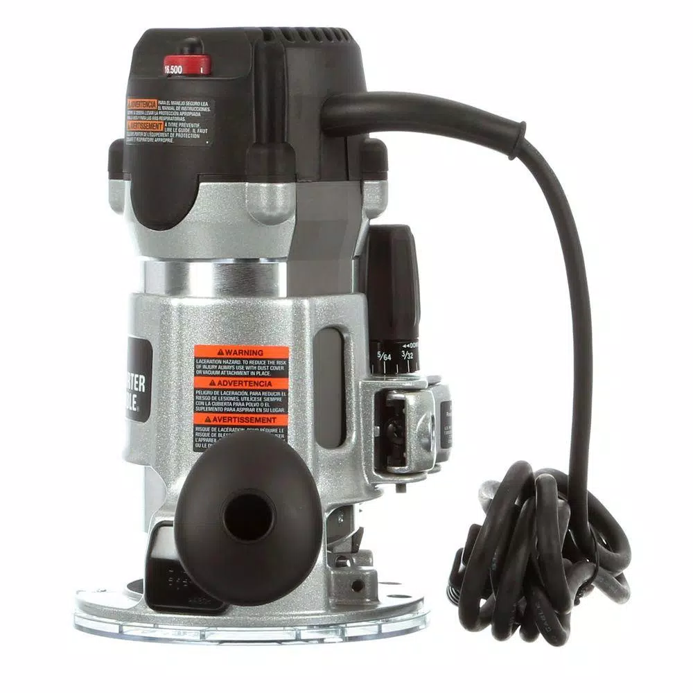 PORTER-CABLE 2.25 HP Fixed Base Router Kit, 12 Amp, Variable Speed