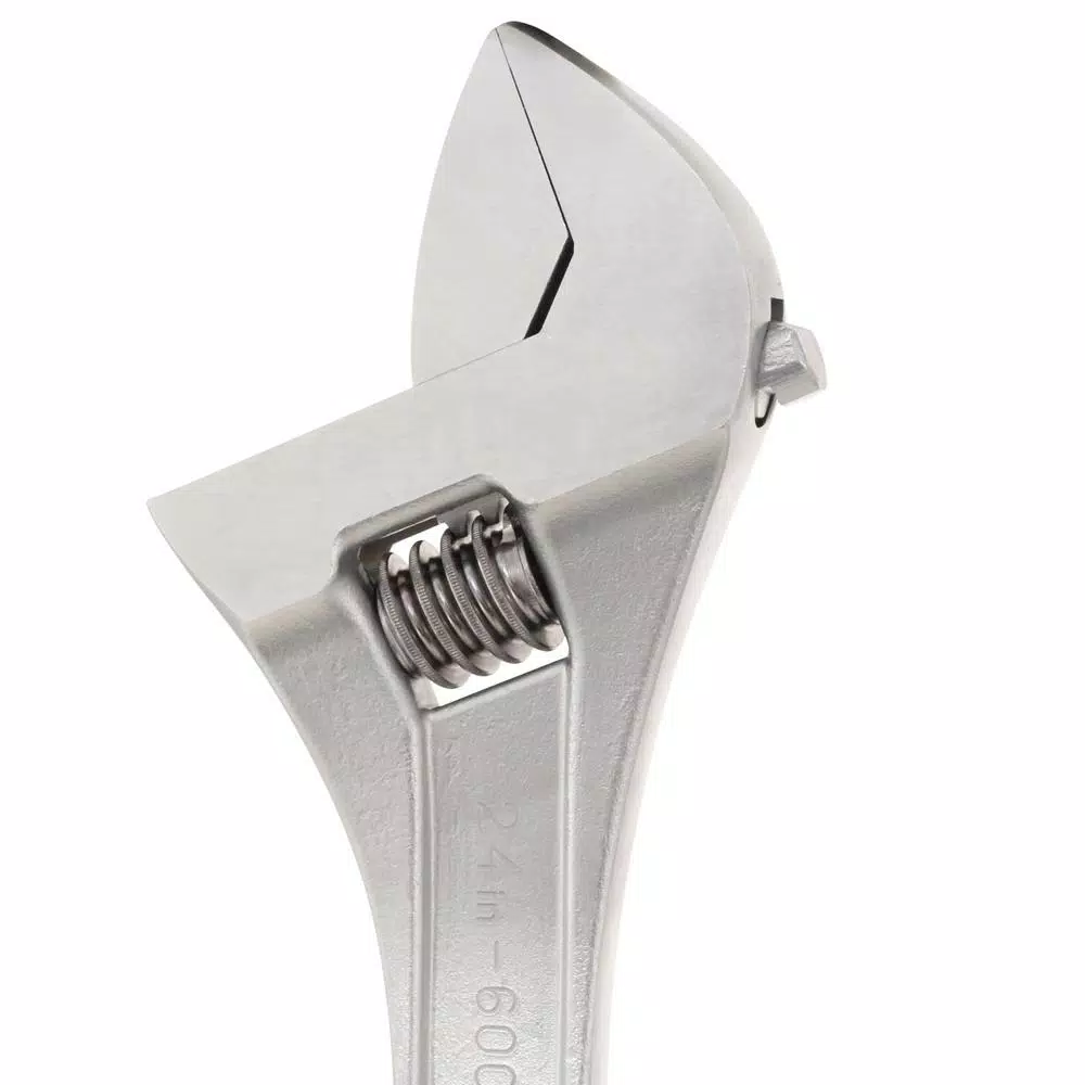Klein Tools 24 in. Standard Capacity Adjustable Wrench, Forged Alloy Steel