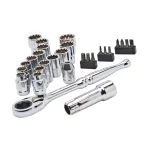 Husky 90-Piece Mechanic Tool Set with 28-Piece 3/8 in. Drive Pass-Through Socket Wrench Set thumbnail 3