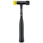 Powerbuilt 16 oz. Soft Face Mallet Hammer with Dual-Headed Rubber and Plastic Striking Heads thumbnail 1