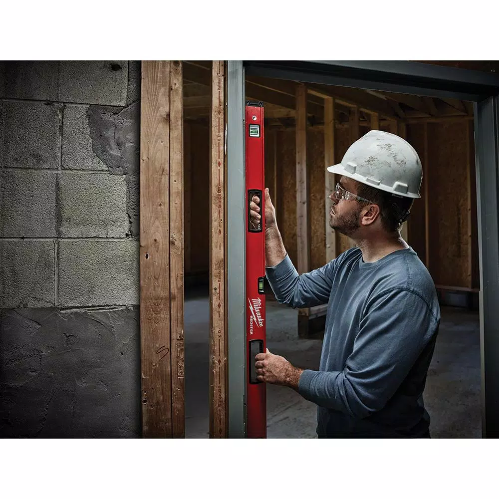 Milwaukee REDSTICK 48 in. Magnetic Box Level